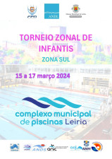 Cartaz Torneio Zonal Infantis Leiria 2024
