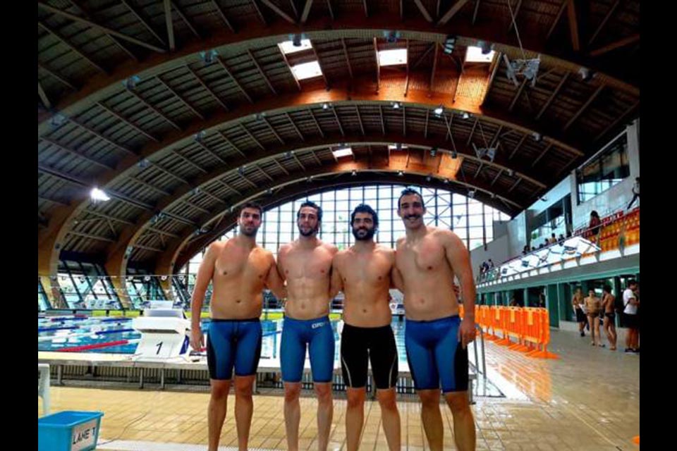 Equipa do Nacional bate novo recorde de Portugal nos 4x100 metros estilos.